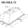 Вытяжка Kuppersberg Inlinea 70 BX