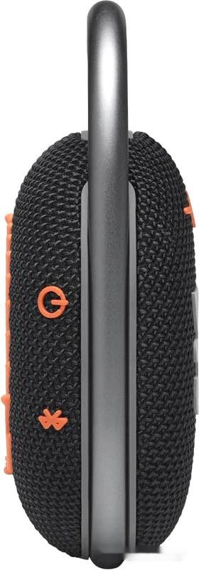 Портативная акустика JBL Clip 4 (черный/оранжевый)