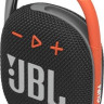 Портативная акустика JBL Clip 4 (черный/оранжевый)
