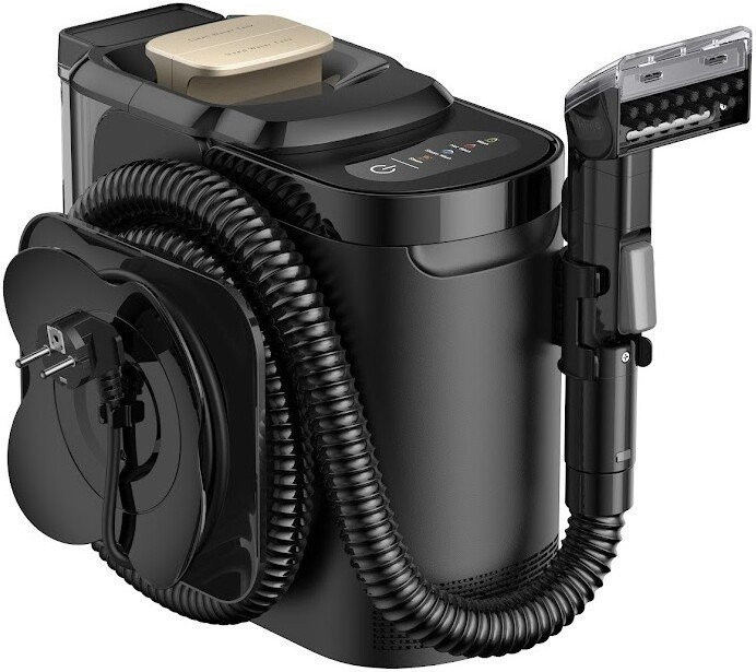 Пылесос Dreame Portable Carpet Spot Cleaner N20 Steam HNR27A (евровилка, черный)