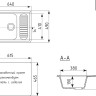 Кухонная мойка Mixline ML-GM18 551978 (ультра-черный)