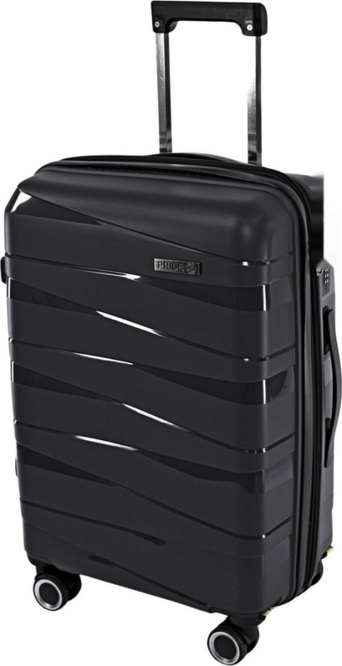 Чемодан-спиннер Pride РР-201 (L, черный)