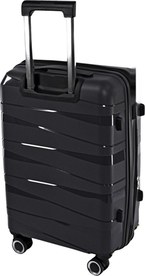 Чемодан-спиннер Pride РР-201 (L, черный)