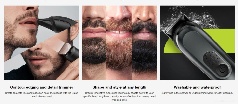 Машинка для стрижки волос Braun MGK7321