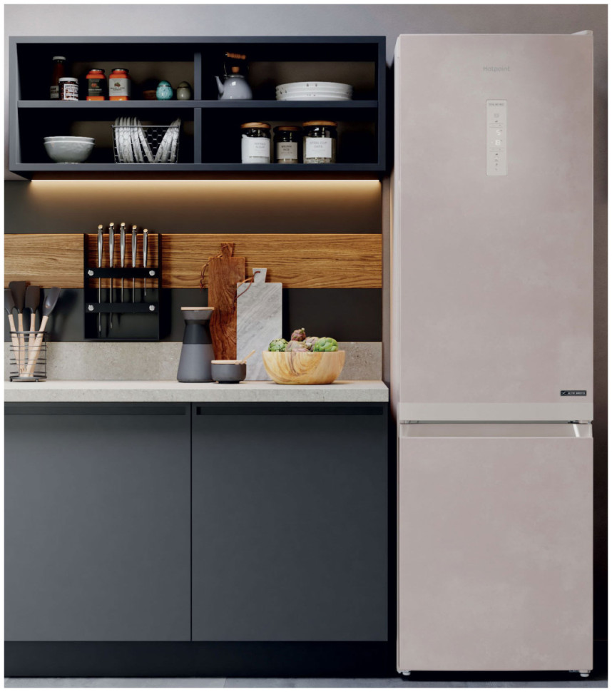 Холодильник с морозильником Hotpoint-Ariston HT 7201I M O3