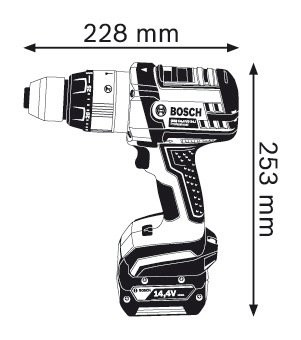 Дрель-шуруповерт Bosch GSB 14.4 VE-2-LI Professional