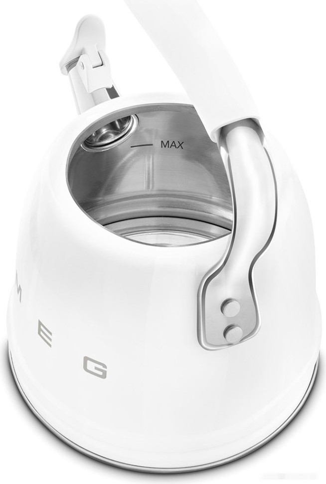 Чайник со свистком Smeg CKLW2001WH