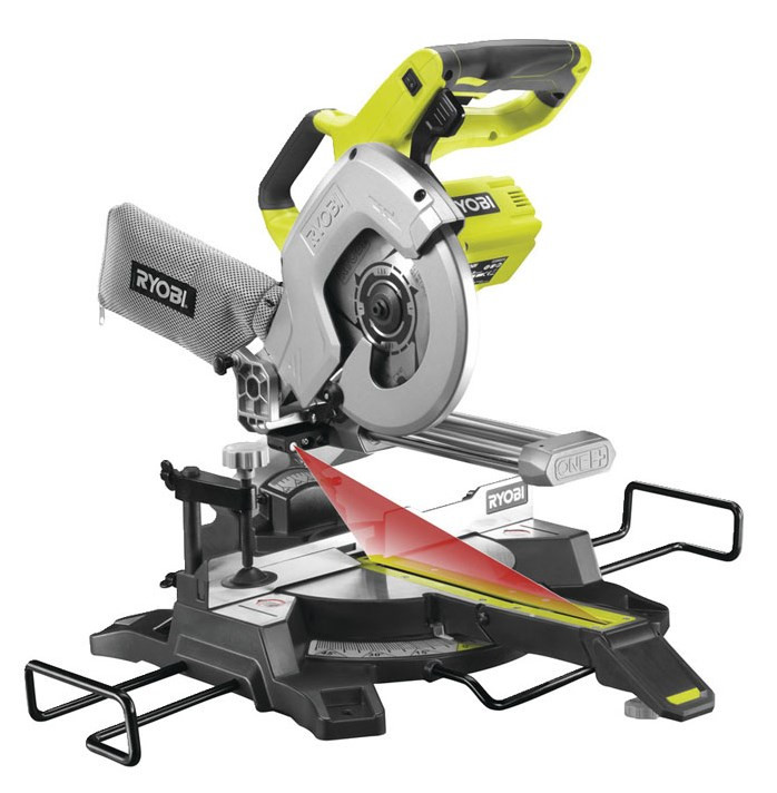 Торцовочная пила Ryobi R18MS216-0 (без АКБ)