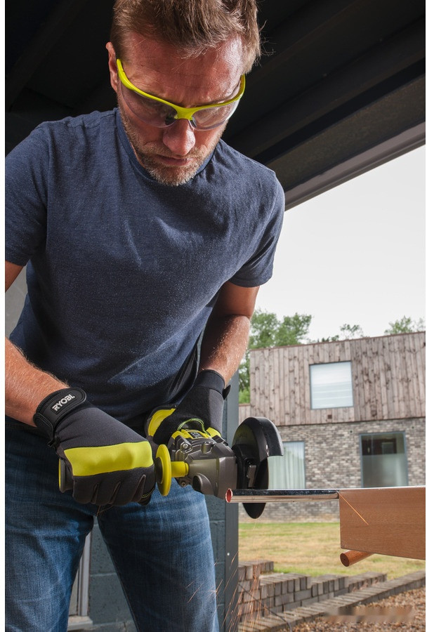 Угловая шлифмашина Ryobi R18AG7-0 (без АКБ)