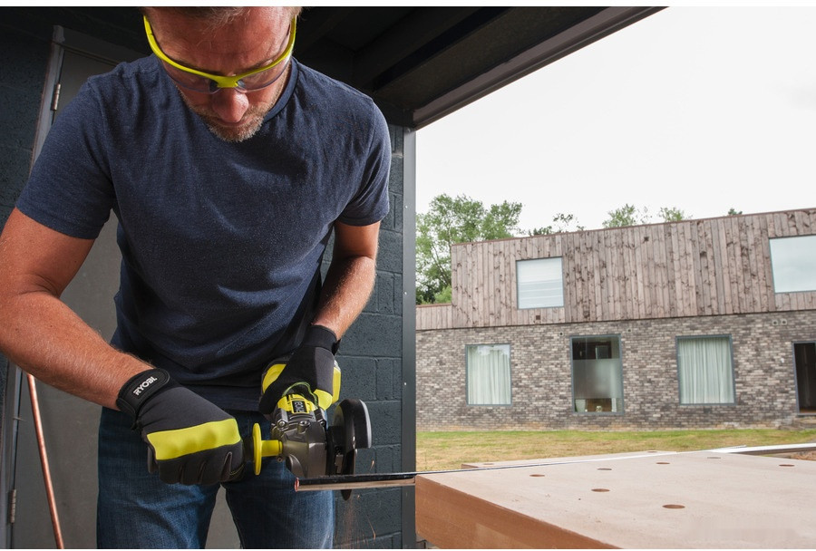 Угловая шлифмашина Ryobi R18AG7-0 (без АКБ)