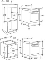 Духовой шкаф Candy FCP 825 XL/E