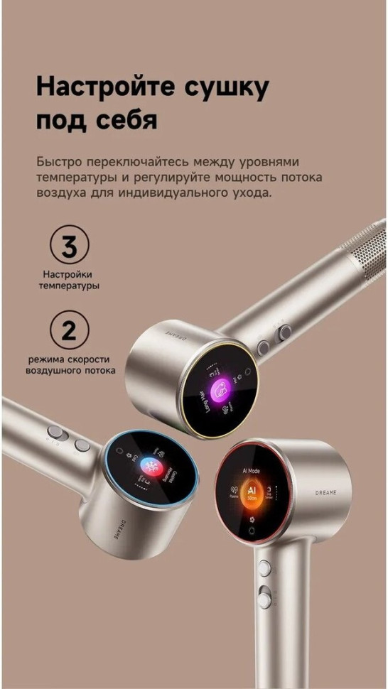 Фен Dreame Нairdryer Grand (белый)