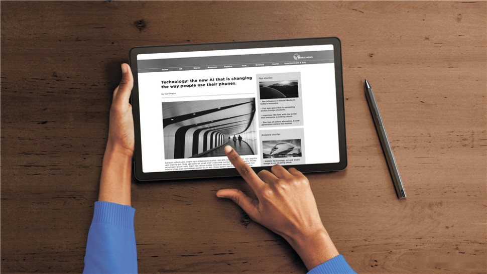 Планшет Lenovo Tab M10 Plus 3rd Gen TB-128XU 4GB/128GB LTE (серый)