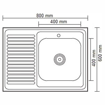 Кухонная мойка Ledeme L68060-6R