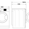 Стиральная машина Whirlpool FFWDB 964489 SBSV EE