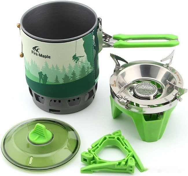 Туристическая горелка Fire-Maple Star X3 (зеленый)