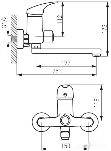 Смеситель Ferro One BFO33A