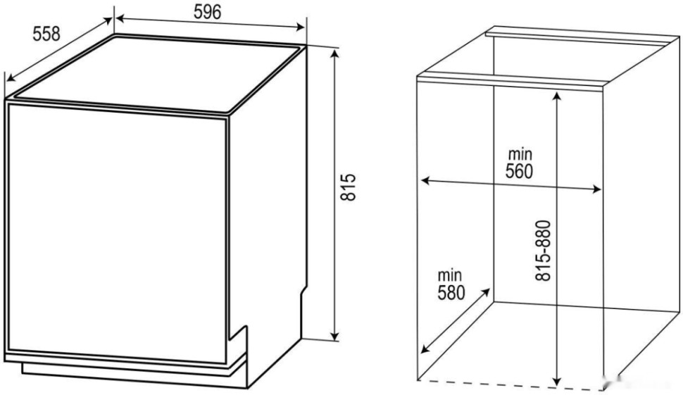 Посудомоечная машина Zigmund & Shtain DW 301.6
