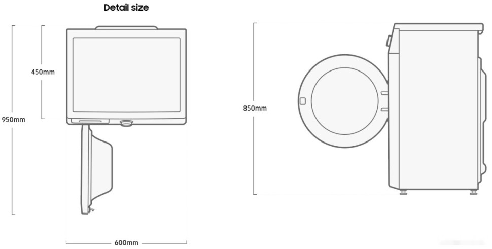 Стиральная машина Samsung WW65AG4S21CXLD