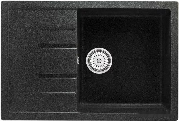 Кухонная мойка Berge BR-7603 (черный матовый)