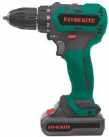 Дрель-шуруповерт Favourite DC 20NB (с 2-мя АКБ, кейс)