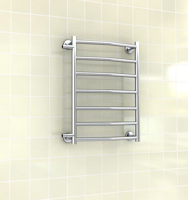 Полотенцесушитель Ростела Соната боковое подключение 1" 6 перекладин 70 см