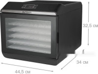 Сушилка для овощей и фруктов Oursson DR60102D/BL