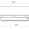 Вытяжка Weissgauff BOX 455 Inox