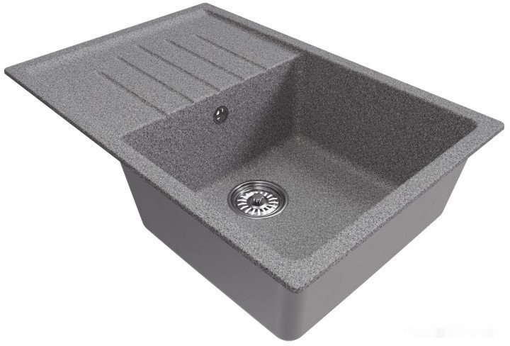 Кухонная мойка Mixline ML-GM19 551983 (темно-серый)
