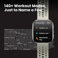 Умные часы Amazfit Bip 6 (серебристый, с серым силиконовым ремешком)