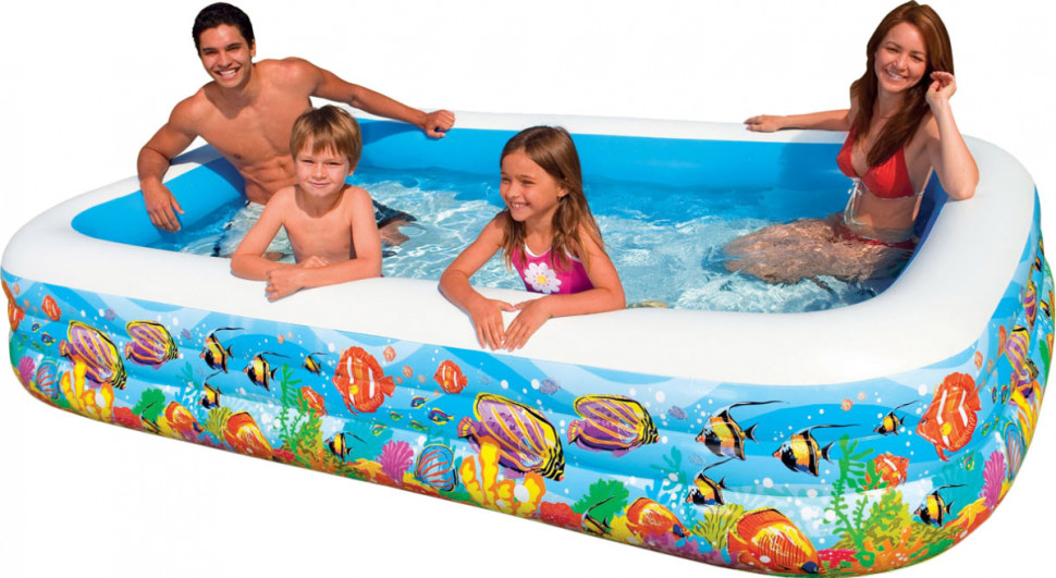 Бассейн INTEX Swim Center Tropical Reef 305x183x56 (58485)