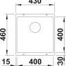 Кухонная мойка Blanco Rotan 400-U 521334 (белый)