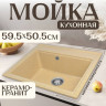Кухонная мойка Saniteco Mare (песок)