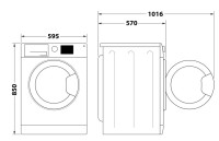 Стиральная машина Whirlpool FFWDB 964489 SV EE