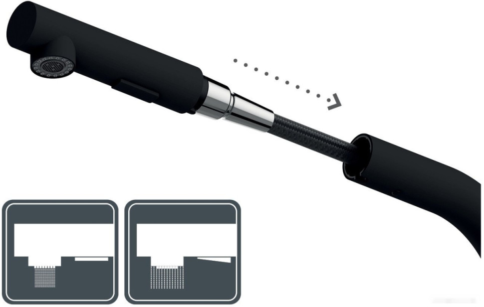 Смеситель Rubineta Bona-35 PO BO35008