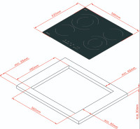 Варочная панель Monsher MHE 6022