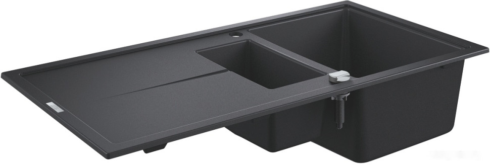 Кухонная мойка Grohe K400 60-C 100/50 1.5 31642AP0 (черный гранит)