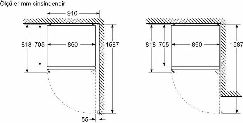 Холодильник Bosch KGP86FWC0N