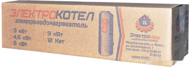 Отопительный котёл Электромаш ЭВПМ-6 кВТ