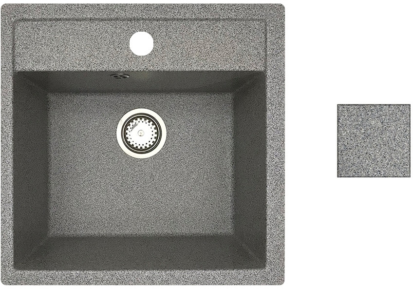 Кухонная мойка БелЭворс Rio (серый)