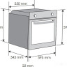 Духовой шкаф Candy FCP605WXL/E