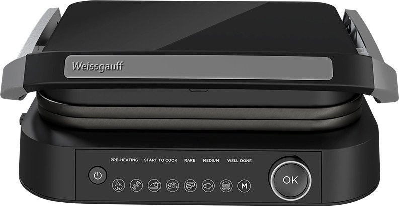 Электрогриль Weissgauff WCG-360 Nero Glass Chef’s Steak