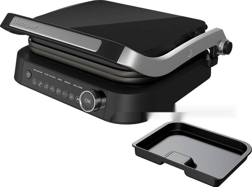 Электрогриль Weissgauff WCG-360 Nero Glass Chef’s Steak