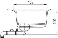 Кухонная мойка AquaSanita Delicia Plus GQD 150 W 710 AW alba
