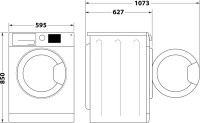 Стиральная машина Whirlpool FFB 8258 WV EE