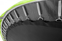 Батут Alpin 3.12 м с защитной сеткой и лестницей