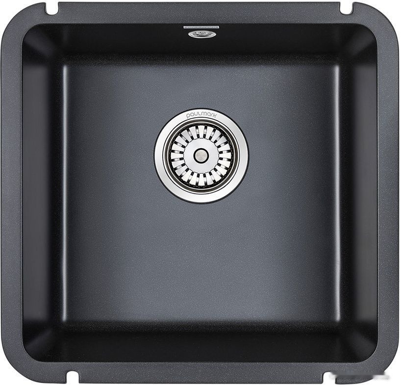 Кухонная мойка Paulmark Unter PM204543-BL черный