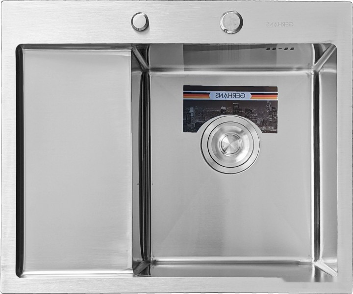Кухонная мойка Gerhans K35848-R (нержавеющая сталь)