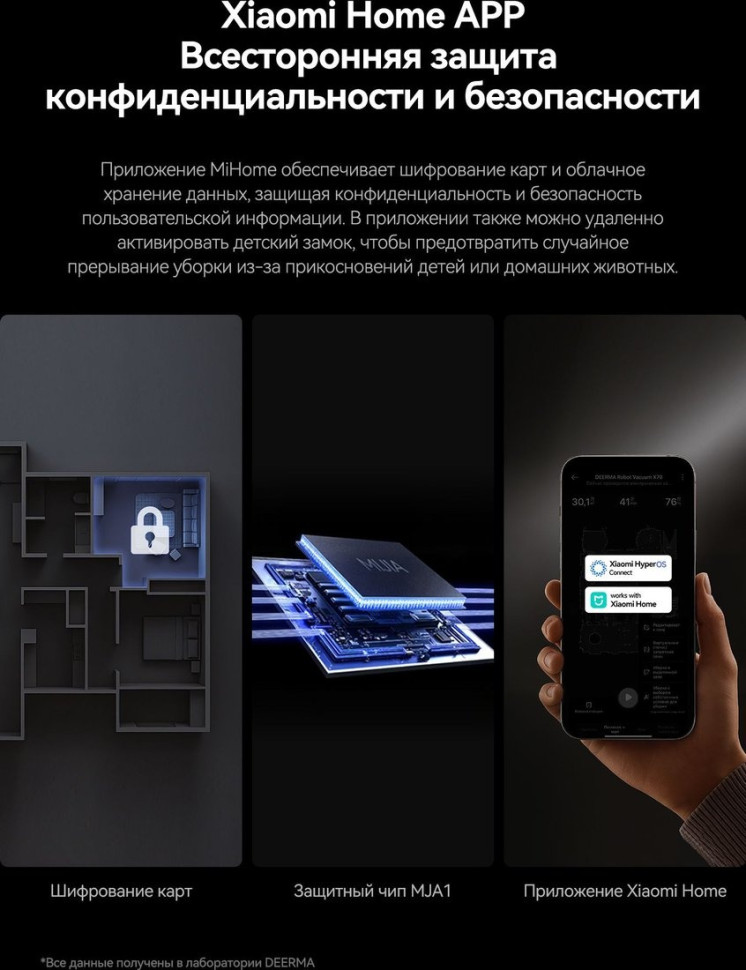 Робот-пылесос Deerma DEM-S30 Pro Plus