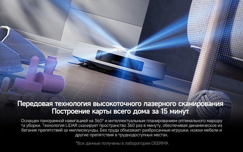 Робот-пылесос Deerma DEM-S30 Pro Plus